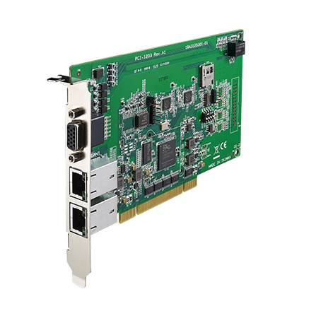 서킷보드, 2포트 6축 이더캣 유니버설 PCI 마스터 카드